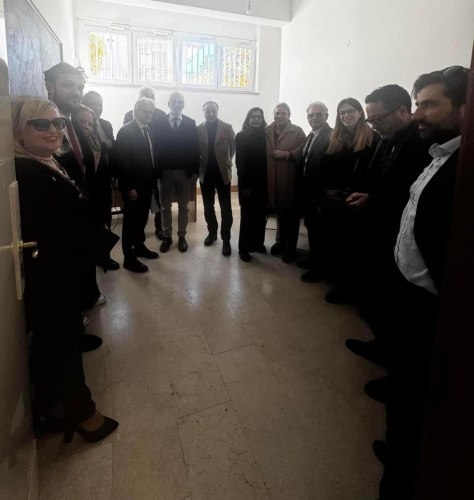 Inaugurazione sala avvocati piano terra - Tribunale Crotone